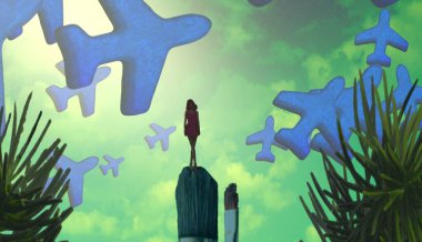 soyut renkli arkaplan, alanı kopyala 