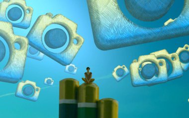 alan ile soyut vintage arka plan