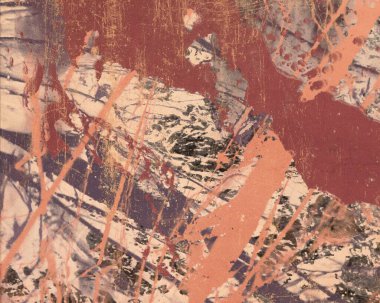 Arkaplanda soyut renkli lekeler