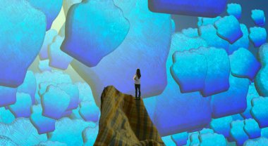 mavi ve beyaz arkaplan