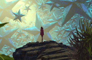 Kumsaldaki Noel ağacı