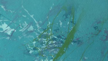 metin için alan ile arka planda soyut renkli lekeler