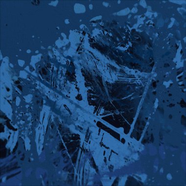 Metin için yeri olan boya lekeleriyle soyut arkaplan      