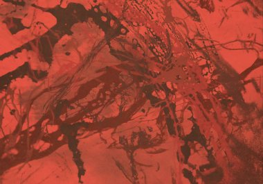 Arkaplanda soyut renkli lekeler    