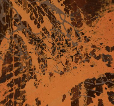 metin için alan ile arka planda soyut renkli lekeler