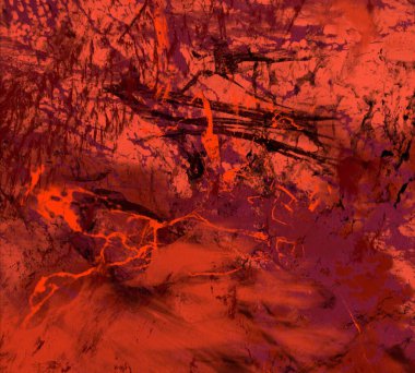 metin için alan ile arka planda soyut renkli lekeler