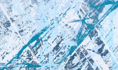 metin için alan ile arka planda soyut renkli lekeler