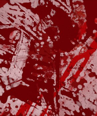 Metin için yeri olan boya lekeleriyle soyut arkaplan