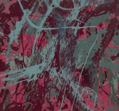 metin için alan ile arka planda soyut renkli lekeler      