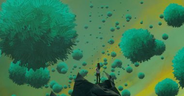 soyut yaratıcı sanat arka plan