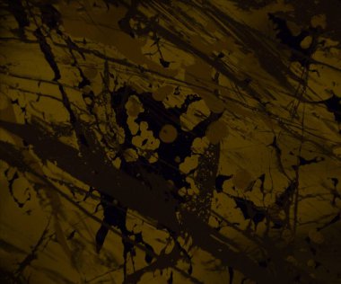 Metin için yeri olan boya lekeleriyle soyut arkaplan