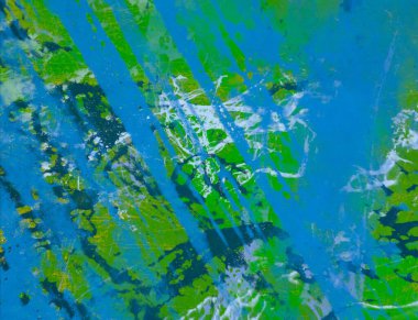 metin için alan ile arka planda soyut renkli lekeler  