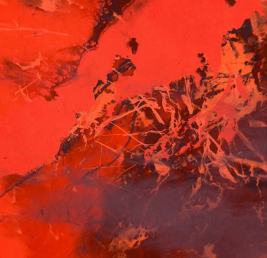 Arkaplanda soyut renkli lekeler               