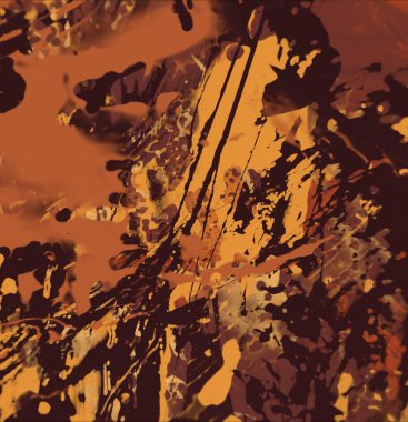 Arkaplanda soyut renkli lekeler