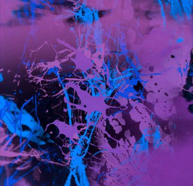 Boya lekeleriyle soyut arkaplan      