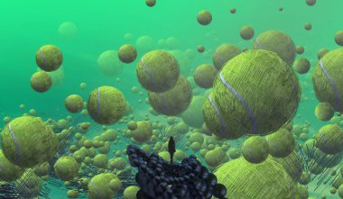 metin için alanı olan soyut kavramsal yaratıcı arkaplan 