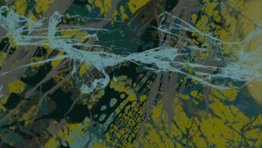 metin için alan ile arka planda soyut renkli lekeler