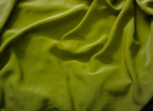 Φρέσκο Πράσινο Μετάξι Φόντο — Φωτογραφία Αρχείου