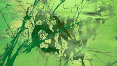 metin için alan ile arka planda soyut renkli lekeler