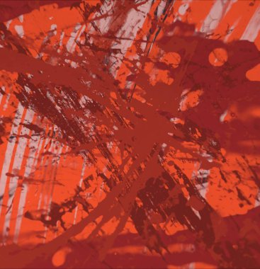 Metin için yeri olan boya lekeleriyle soyut arkaplan