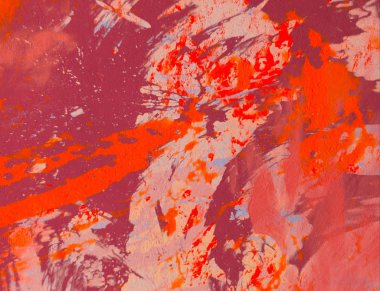 Arkaplanda soyut renkli lekeler           