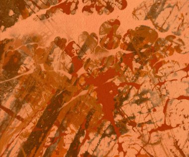 metin için alan ile arka planda soyut renkli lekeler   