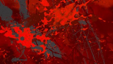 Boya lekeleriyle soyut arkaplan