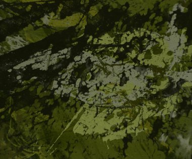 Arkaplanda soyut renkli lekeler