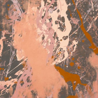 Metin için yeri olan boya lekeleriyle soyut arkaplan