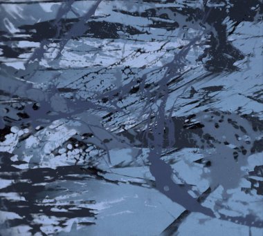 Metin için yeri olan boya lekeleriyle soyut arkaplan