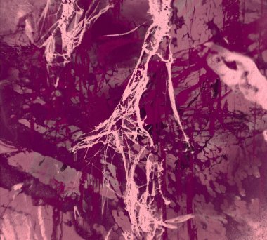 Arkaplanda soyut renkli lekeler