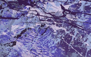 Metin için yeri olan boya lekeleriyle soyut arkaplan  