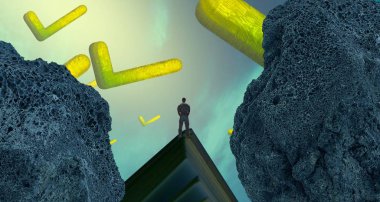 Plajda oturan kadın