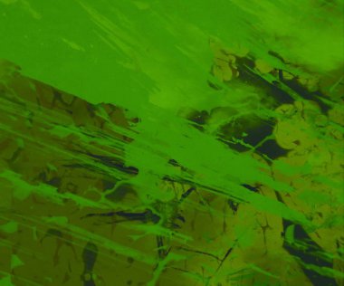 Metin için yeri olan boya lekeleriyle soyut arkaplan