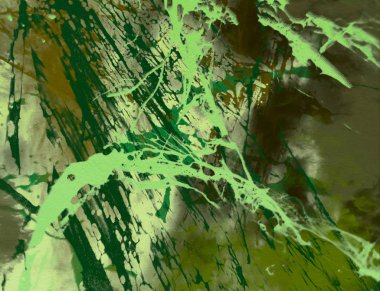 metin için alan ile arka planda soyut renkli lekeler