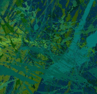 metin için alan ile arka planda soyut renkli lekeler 