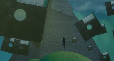 Soyut sanat dokusu. Renkli doku. Modern sanat eserleri. Renkli görüntü. Modern sanat. Çağdaş sanat.