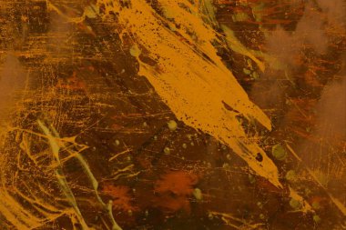 Metin için yeri olan boya lekeleriyle soyut arkaplan