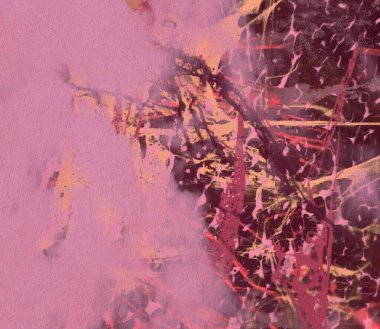 metin için alan ile arka planda soyut renkli lekeler