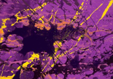 Arkaplanda soyut renkli lekeler