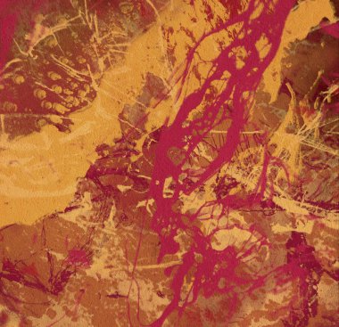 Arkaplanda soyut renkli lekeler