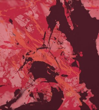 metin için alan ile arka planda soyut renkli lekeler