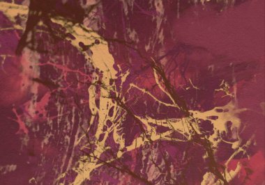 Arkaplanda soyut renkli lekeler