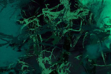 Metin için yeri olan boya lekeleriyle soyut arkaplan   