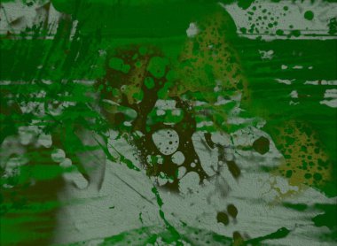 Metin için yeri olan boya lekeleriyle soyut arkaplan