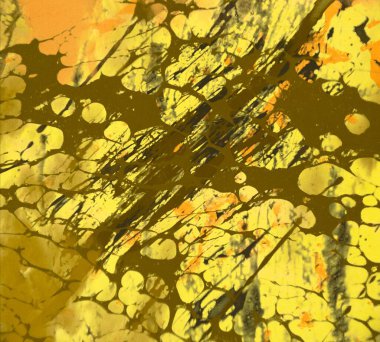 metin için alan ile arka planda soyut renkli lekeler