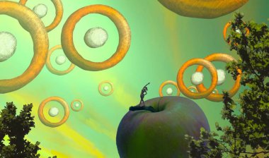 Ormandaki Noel ağacı