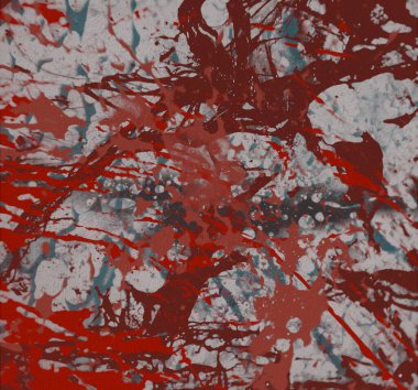 Metin için yeri olan boya lekeleriyle soyut arkaplan    