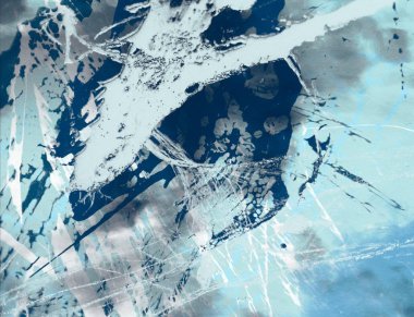 metin için alan ile arka planda soyut renkli lekeler  