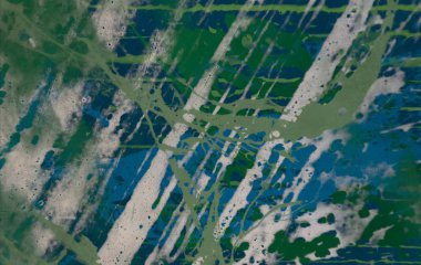 Metin için yeri olan boya lekeleriyle soyut arkaplan